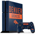 NFL Denver Broncos Blue Performance Series PS4 Console and Controller Bundle Skin