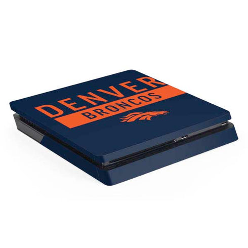 NFL Denver Broncos Blue Performance Series PlayStation PS4 Skins