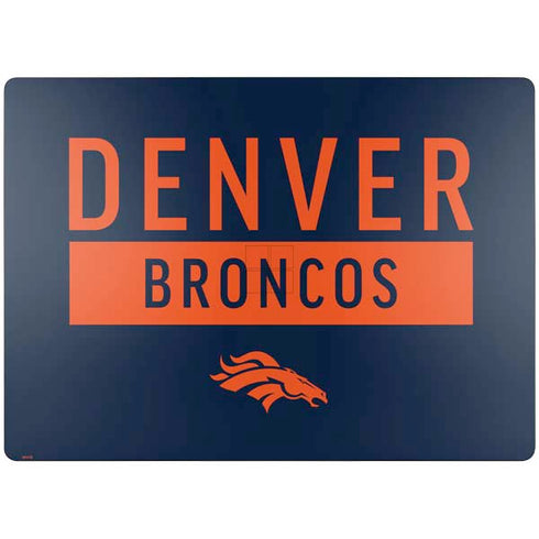 NFL Denver Broncos Blue Performance Series Surface Laptop 7 13.8in Skin