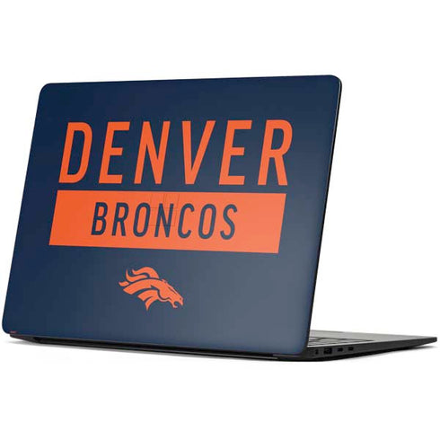 NFL Denver Broncos Blue Performance Series Surface Laptop 7 15in Skin