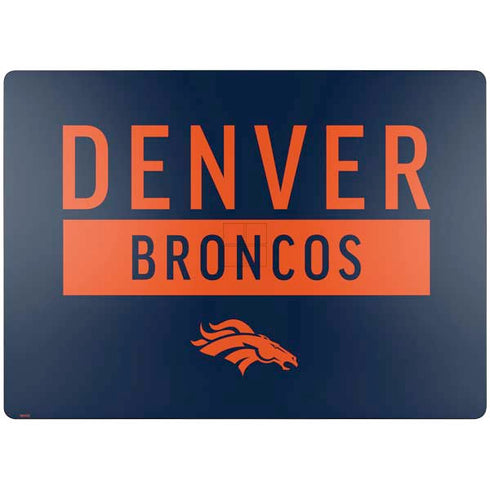 NFL Denver Broncos Blue Performance Series Surface Laptop 7 15in Skin