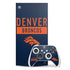 NFL Denver Broncos Blue Performance Series Xbox Series X Skins