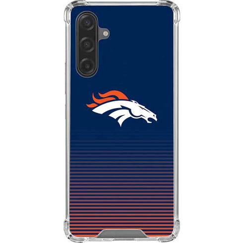 NFL Denver Broncos Breakaway Galaxy A17 Clear Case