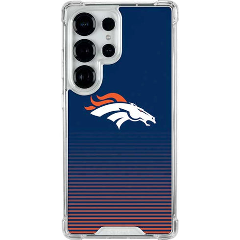 NFL Denver Broncos Breakaway Galaxy S25 Ultra Clear Case