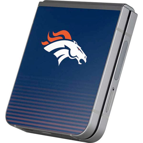 NFL Denver Broncos Breakaway Galaxy Z Flip6 Skin