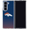 NFL Denver Broncos Breakaway Galaxy Z Fold5 5G Clear Case
