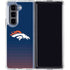 NFL Denver Broncos Breakaway Galaxy Z Fold5 5G Clear Case