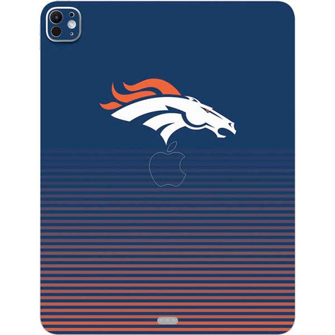 NFL Denver Broncos Breakaway iPad Pro 13in M4 (2024) Skin