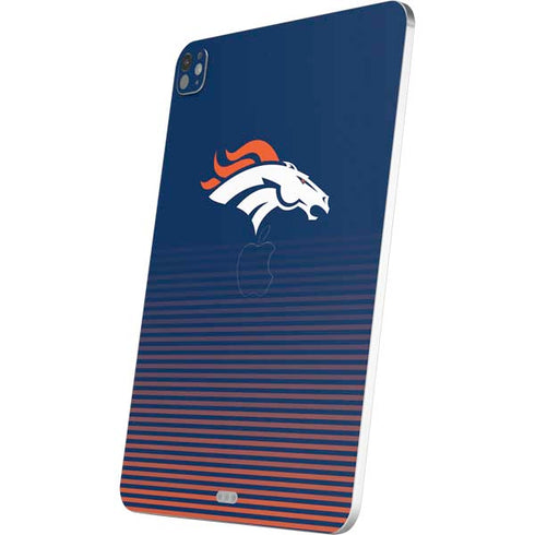 NFL Denver Broncos Breakaway iPad Pro 13in M4 (2024) Skin