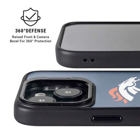 NFL Denver Broncos Breakaway iPhone 13 Kickstand Case