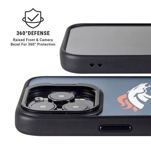 NFL Denver Broncos Breakaway iPhone 15 Pro Kickstand Case