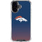 NFL Denver Broncos Breakaway iPhone 16 Clear Case