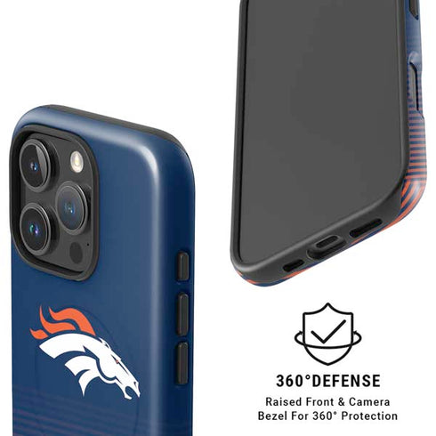 NFL Denver Broncos Breakaway iPhone 16 Pro Magsafe Impact Case