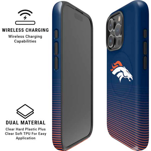 NFL Denver Broncos Breakaway iPhone 16 Pro Magsafe Impact Case
