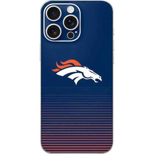 NFL Denver Broncos Breakaway iPhone 16 Pro Max Skin