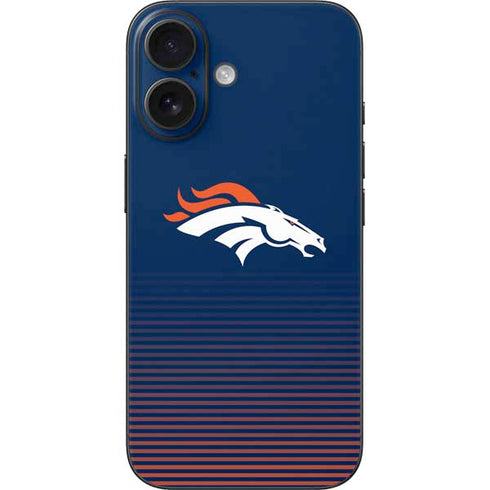 NFL Denver Broncos Breakaway iPhone 16 Skin