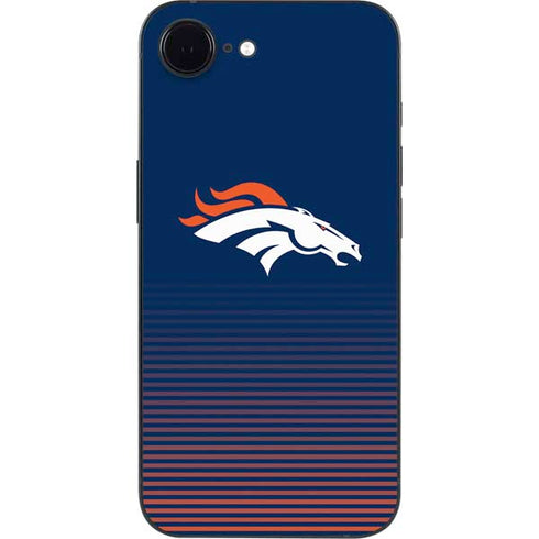 NFL Denver Broncos Breakaway iPhone 16e Skin