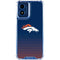 NFL Denver Broncos Breakaway Moto G 5G (2024) Clear Case