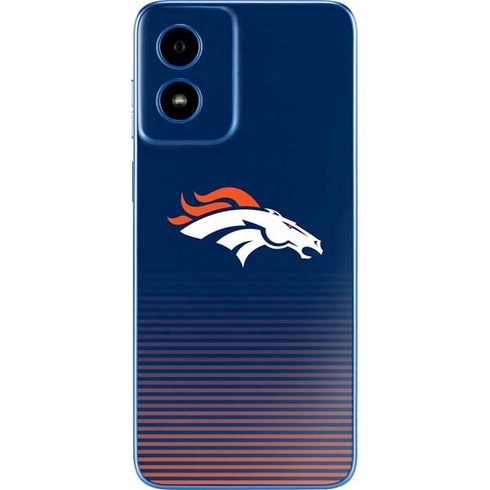 NFL Denver Broncos Breakaway Moto G Play 4G (2024) Skin