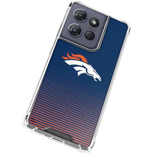 NFL Denver Broncos Breakaway Moto G Power 5G (2025) Clear Case