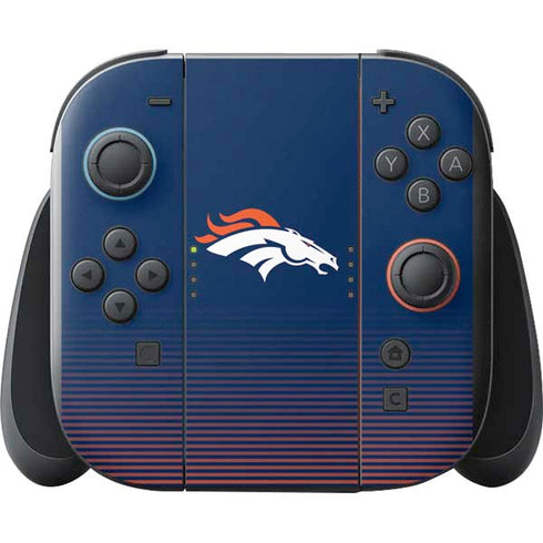 NFL Denver Broncos Breakaway Nintendo Switch 2 (2025) with Joy-Con Skin