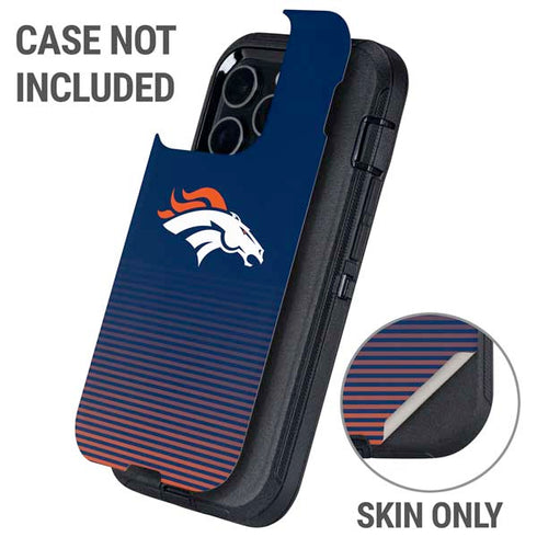 NFL Denver Broncos Breakaway Otterbox Defender iPhone Skin