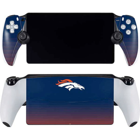 NFL Denver Broncos Breakaway PlayStation Portal Remote Player Skin