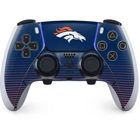 NFL Denver Broncos Breakaway PS5 DualSense Edge Pro Controller Skin
