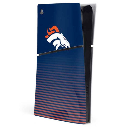NFL Denver Broncos Breakaway PS5 Slim Digital Edition Console Skin