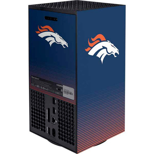 NFL Denver Broncos Breakaway XBox Series X Digital Edition Bundle Skin