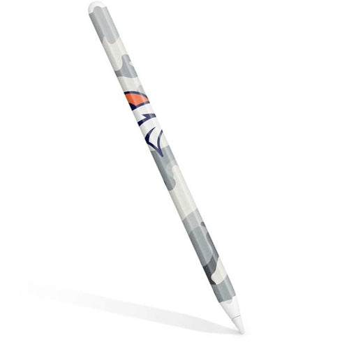 NFL Denver Broncos Camo Apple Pencil (2nd Gen 2019) Skin