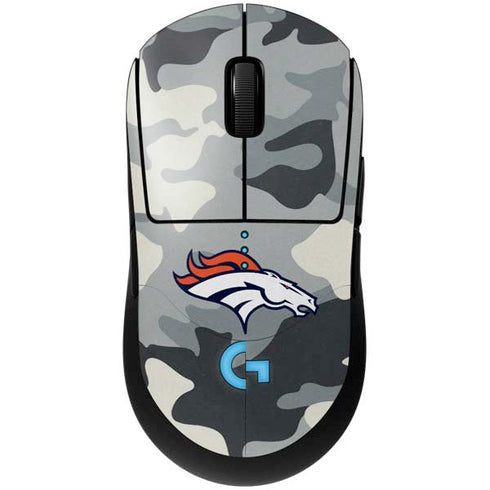 NFL Denver Broncos Camo G Pro Wireless Gaming Mouse Skin