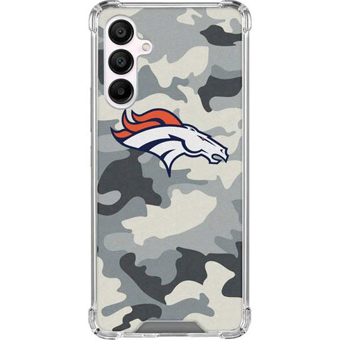 NFL Denver Broncos Camo Galaxy A16 5G Clear Case