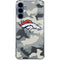 NFL Denver Broncos Camo Galaxy A35 5G Clear Case