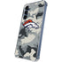 NFL Denver Broncos Camo Galaxy A55 5G Clear Case