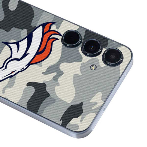NFL Denver Broncos Camo Galaxy A55 5G Skin
