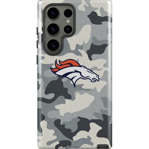 NFL Denver Broncos Camo Galaxy S23 Ultra Pro Case