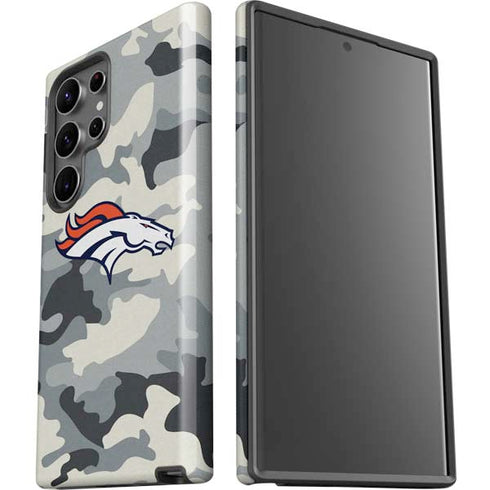 NFL Denver Broncos Camo Galaxy S23 Ultra Pro Case