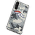 NFL Denver Broncos Camo Galaxy S24 FE Clear Case