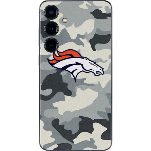NFL Denver Broncos Camo Galaxy S25 Plus Skin