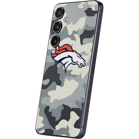 NFL Denver Broncos Camo Galaxy S24 Plus Skin