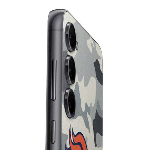 NFL Denver Broncos Camo Galaxy S24 Plus Skin