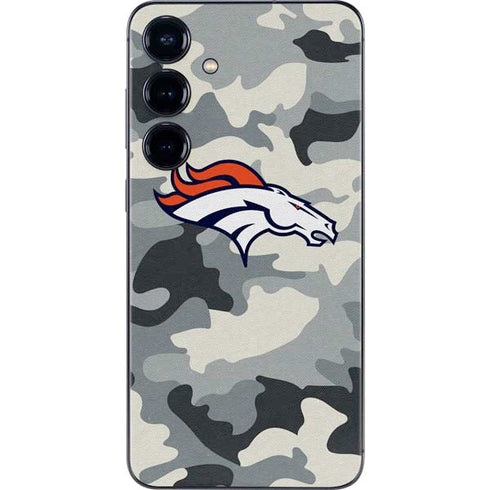 NFL Denver Broncos Camo Galaxy S24 Skin