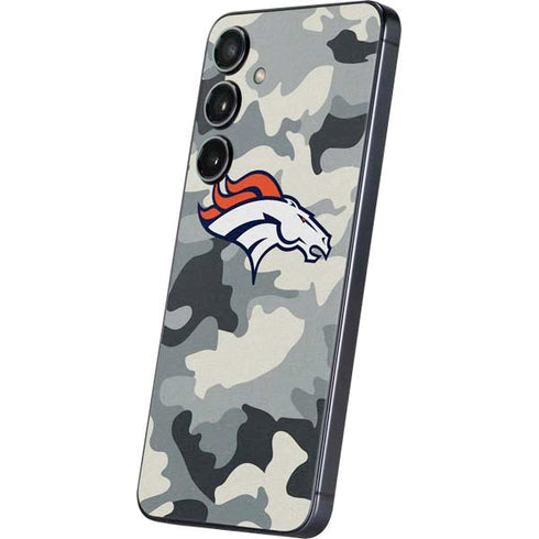 NFL Denver Broncos Camo Galaxy S25 Skin