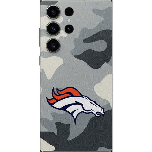NFL Denver Broncos Camo Galaxy S24 Ultra Skin