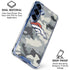 NFL Denver Broncos Camo Galaxy S25 Plus Clear Case