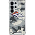 NFL Denver Broncos Camo Galaxy S25 Ultra Clear Case
