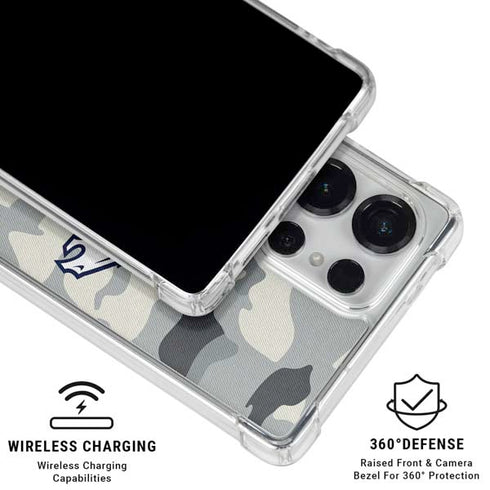 NFL Denver Broncos Camo Galaxy S25 Ultra Clear Case