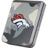 NFL Denver Broncos Camo Galaxy Z Flip6 Skin