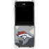 NFL Denver Broncos Camo Galaxy Z Flip6 Clear Case